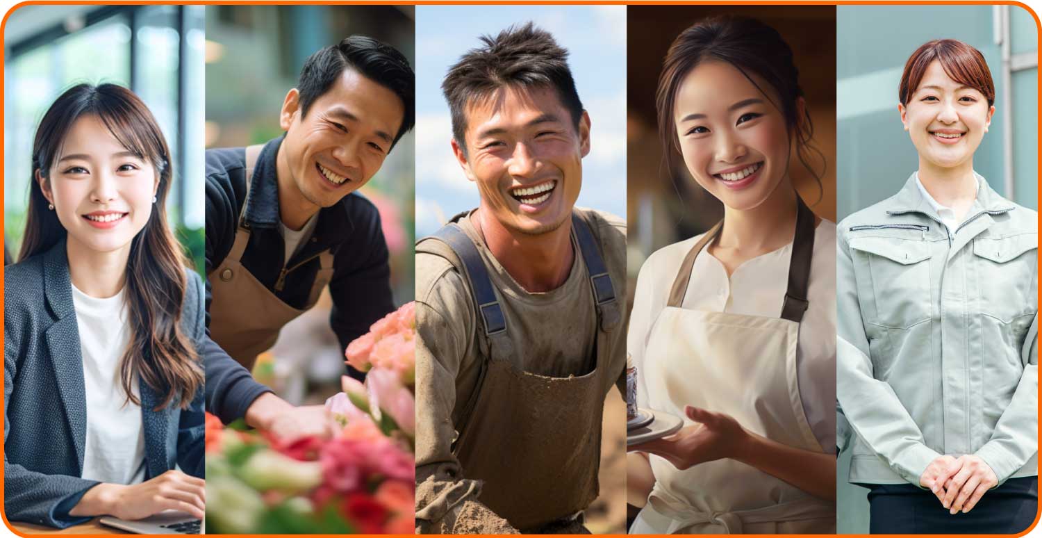 くらしごとナビ　筑紫地区の仕事を紹介